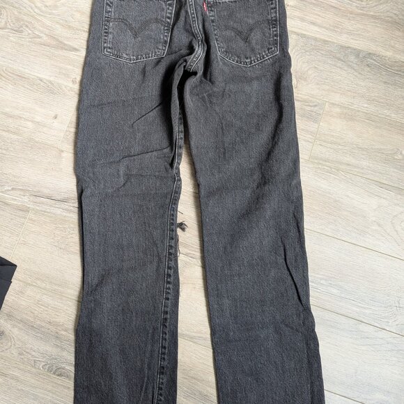 Levi's Black Distressed Jeans - Picture 2 of 3